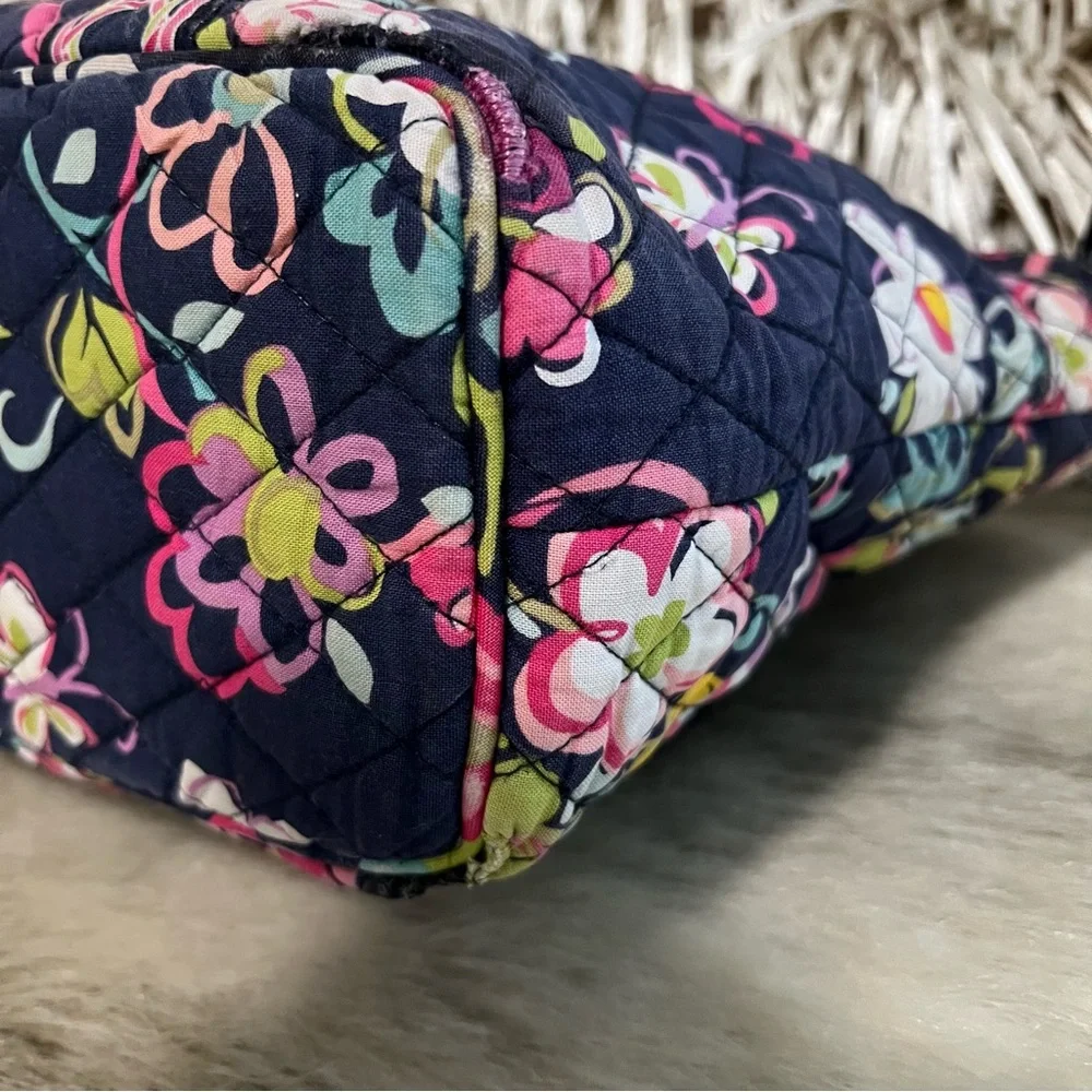 VERA BRADLEY Ribbons 2012 Mandy Tote
Pink Yellow Blue Floral Y2K Zipper Handles - Picture 12 of 15